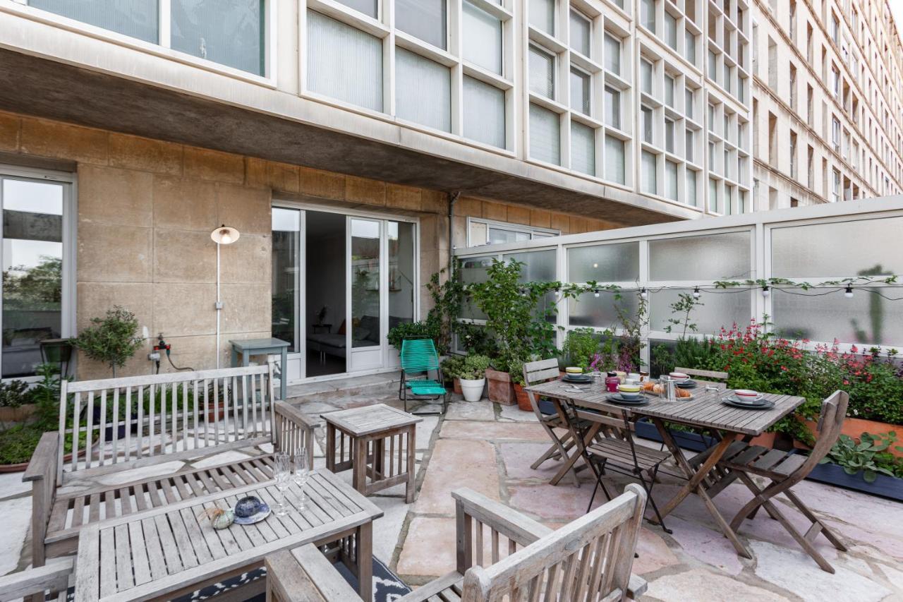 Terrasse Fadoli - Grande Terrasse Avec Vue Mer Et Cathedrale Марсилия Екстериор снимка